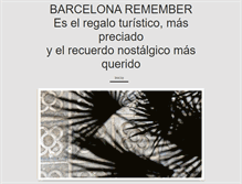 Tablet Screenshot of barcelona-remember.com